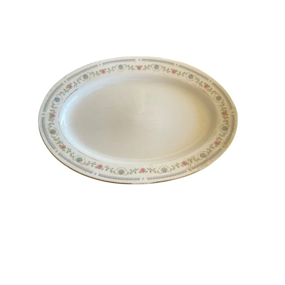 Vintage TIVOLI 8305 Oval Serving Platter 14.25